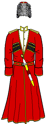 Tsar's guard full dress