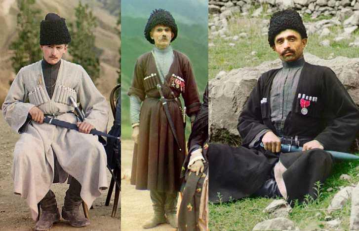 Prokudin-Gorskii's photos of Dagestanis