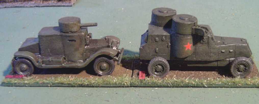 Two RCW armoured cars