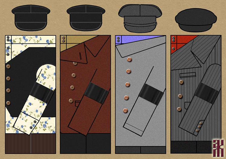 Reconstruction of the appearance of the Black Partisans USSR 1930