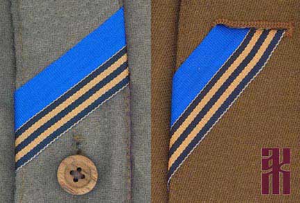 Distinction ribbon of the Orenburg Cossack Host in the Russian Civil War