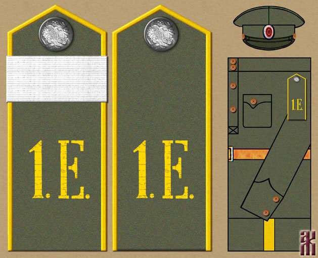 Uniforms of Cossacks in the Far East of Russia 1920