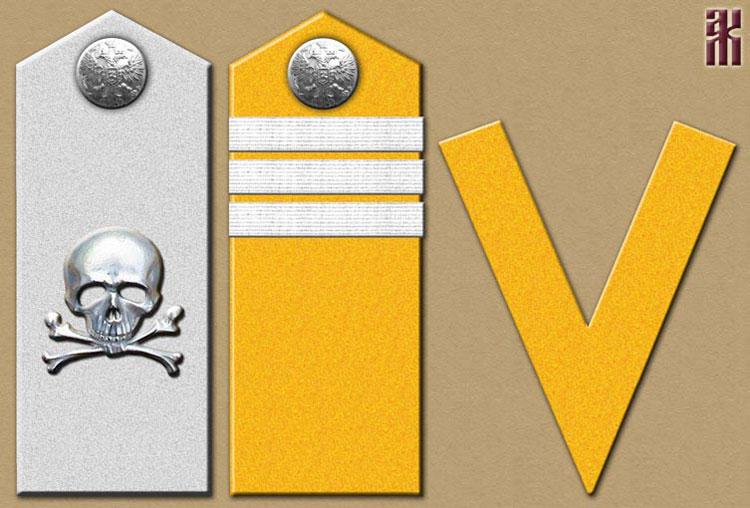 Insignia of independent units in the Independent Ural Army