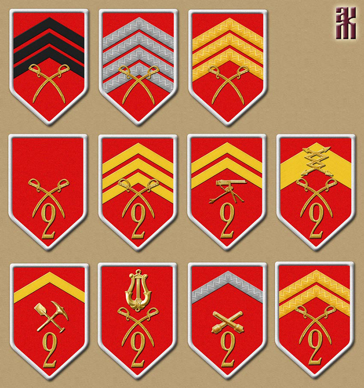 Insignia of the Czechoslovak 2nd Cavalry Regiment in the Russian Civil War