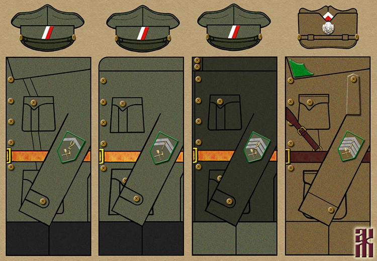 Uniforms of the engineer and sapper units of the Czech Legion in the Russian Civil War