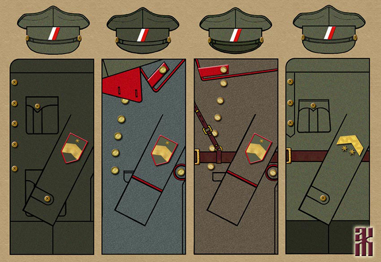 Uniforms of the Czecho-Slovak Generals in the Russian Civil War