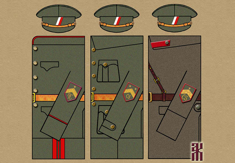 Uniforms of the Czecho-Slovak Generals in the Russian Civil War