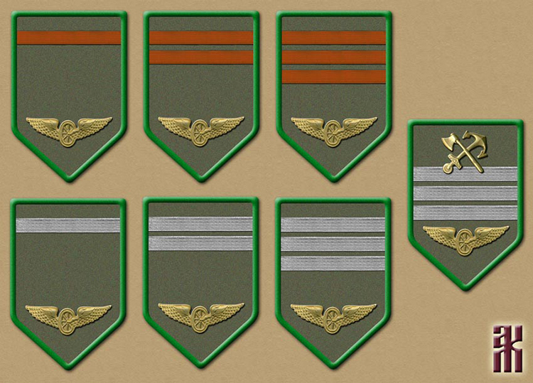 Insignia of the independent transport company of the Czech Legion in the Russian Civil War