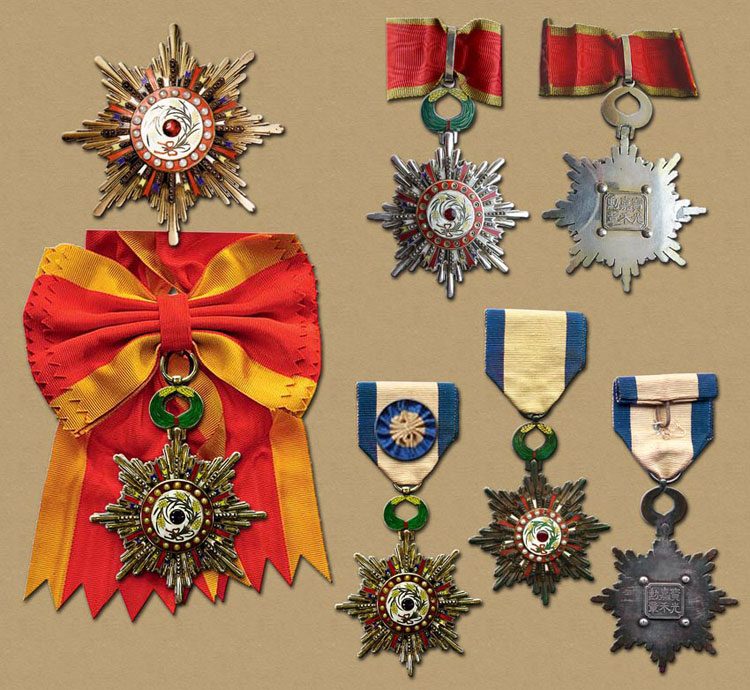 Uniforms of the Russian Group of Marshal Zhang Zongchang's Army