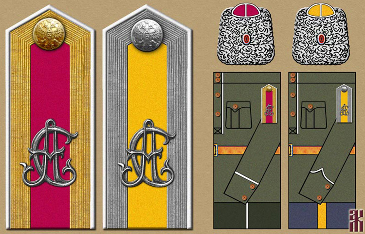 uniforms of students of the Chita Military School
