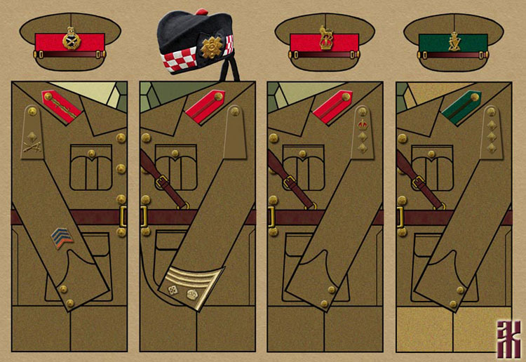 Uniforms of the British Expeditionary Forces in Siberia 1918-1919