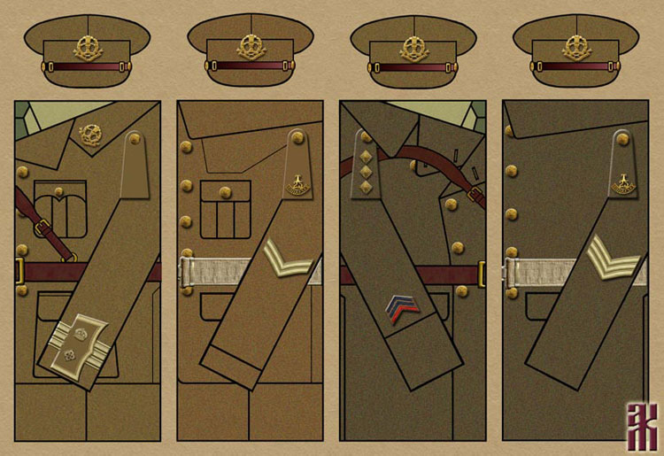 Uniforms of the British Expeditionary Forces in Siberia 1918-1919