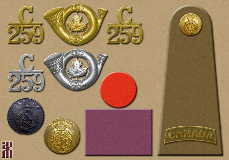 Uniforms of the Canadian Expeditionary Forces in Siberia 1918-1919