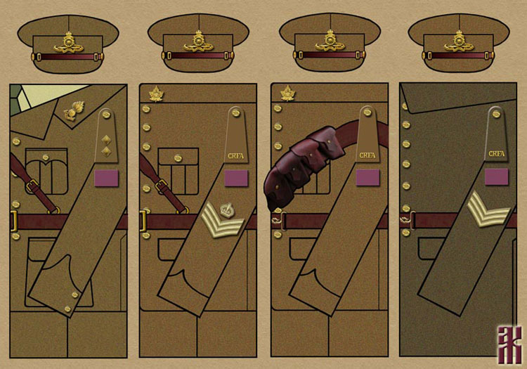 Uniforms of the Canadian Expeditionary Forces in Siberia 1918-1919