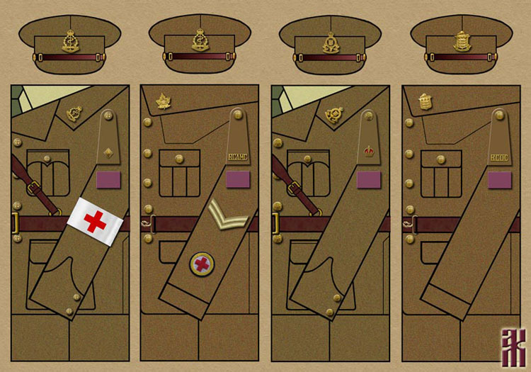 Uniforms of the Canadian Expeditionary Forces in Siberia 1918-1919