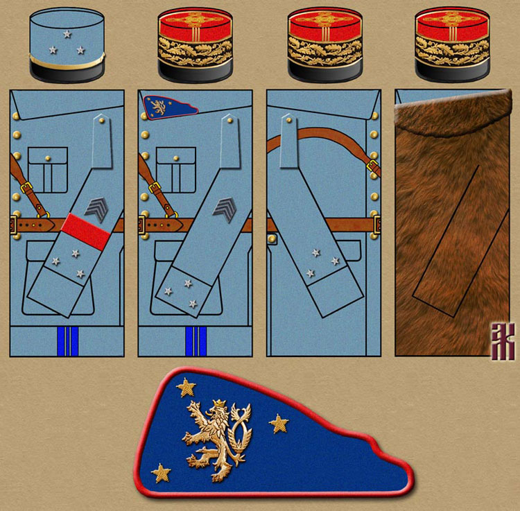 Uniforms of the French Expeditionary Forces in Siberia 1918-1920