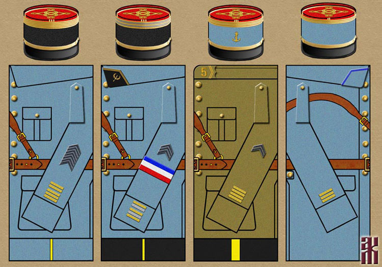 Uniforms of the French Expeditionary Forces in Siberia 1918-1920