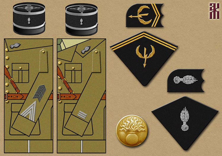 Uniforms of the French Expeditionary Forces in Siberia 1918-1920