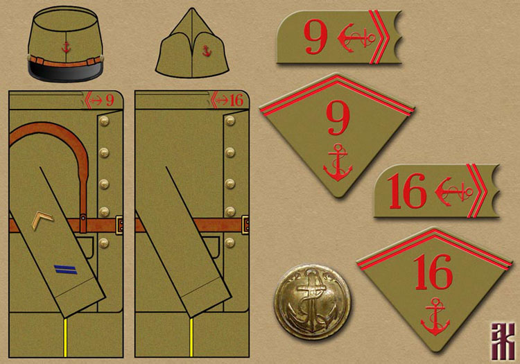 Uniforms of the French Expeditionary Forces in Siberia 1918-1920