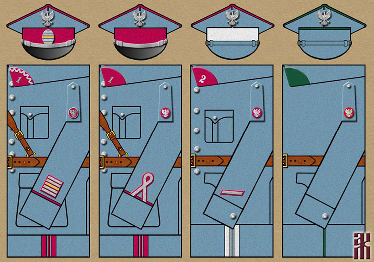 Uniforms of the 5th Polish Siberian Rifle Division, 1918-1920