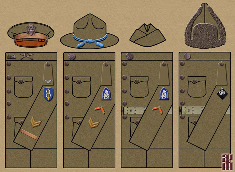 Uniforms of the US Expeditionary Forces Siberia, 1918-1920