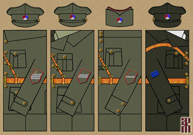 Uniforms of Yugoslav Units in the East of Russia in the Russian Civil War