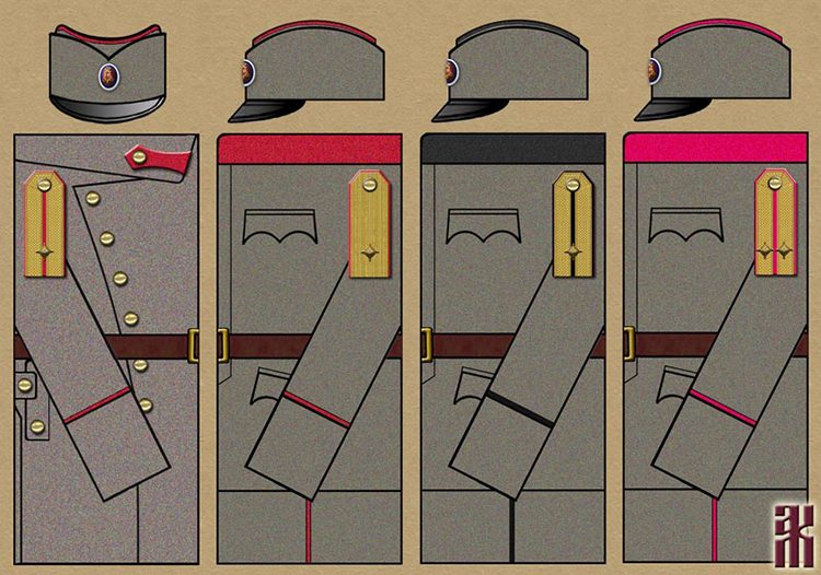 Uniforms of Yugoslav Units in the East of Russia in the Russian Civil War