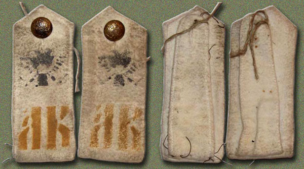 Shoulder-boards of the 25th Ekaterinburg Admiral Kolchak Mountain Rifle Regiment