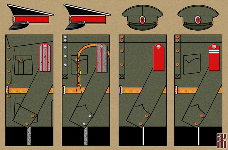 Uniforms of the Samara Hussar Regiment in the Russian Civil War