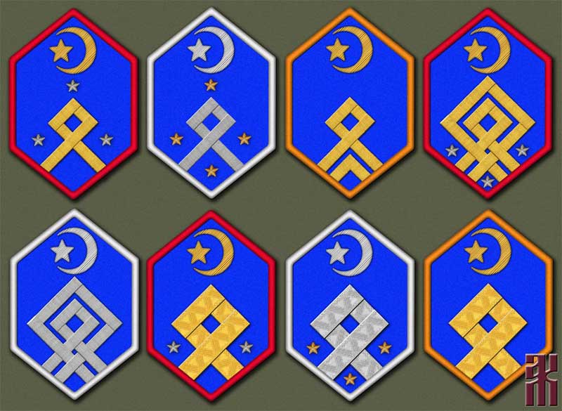 insignia of the Bashkirs in the Russian Civil War