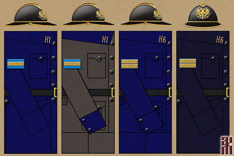 Uniforms of Kolchak's Siberian Police