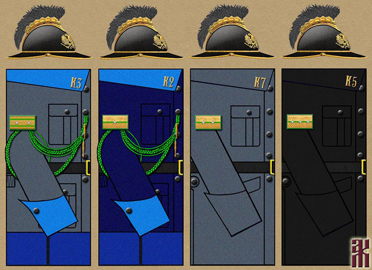 Uniforms of Kolchak's Siberian Police