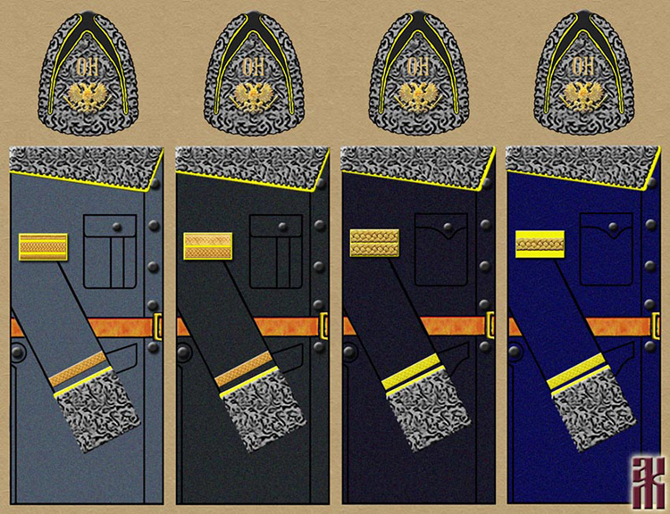 Uniforms of Kolchak's Siberian Police