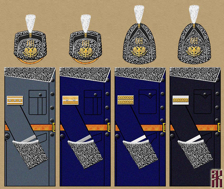 Uniforms of Kolchak's Siberian Police