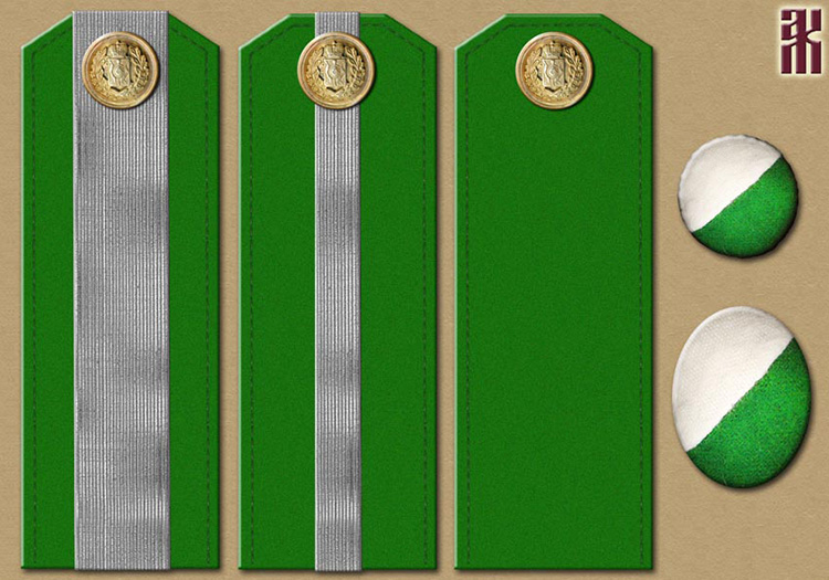 Temporary uniform of the Tobolsk province police