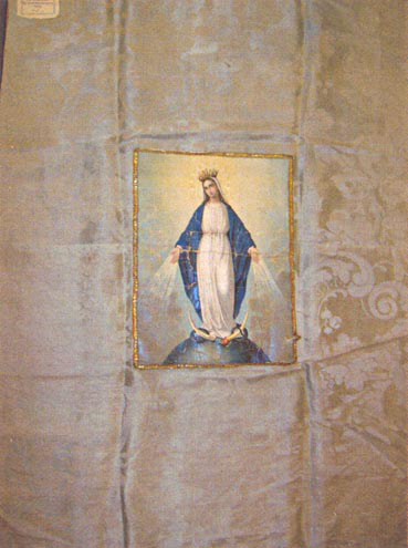 Presumed flag of the Virgin Mary Regiment in the Russian Civil War