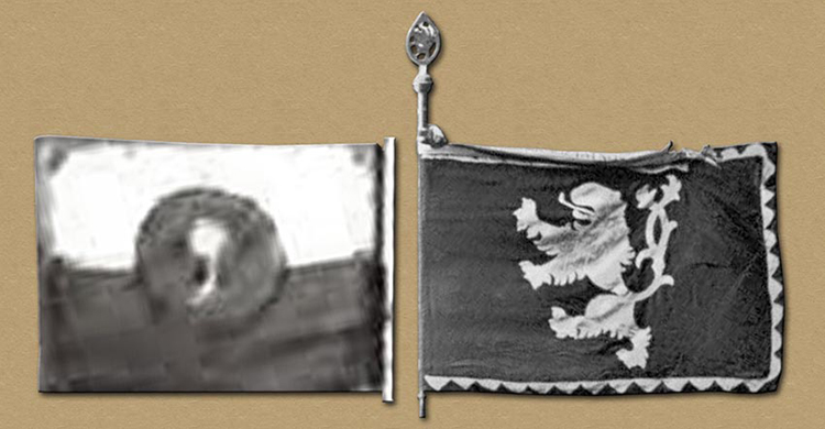 Banner of the 2nd Czechoslovak Rifle Regiment in the Russian Civil War