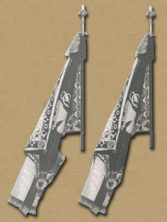 Czech Legion flag of the 7th Regiment